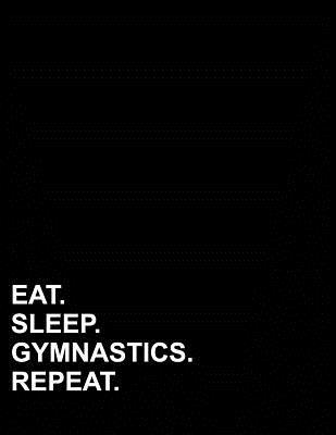 Read Eat Sleep Gymnastics Repeat: Graph Paper Notebook: 1 cm Squares, Blank Graphing Paper with Borders -  | PDF