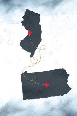 Download New Jersey & Pennsylvania: Long Distance Out of State Notebook - Blank Lines -  file in ePub