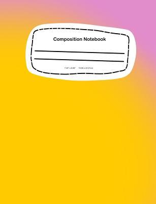 Download Composition Notebook: 7.44 x 9.69, 18.90 x 24.61cm School Notebook Journal -  file in PDF