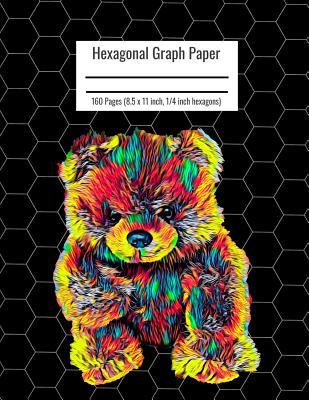 Download Hexagonal Graph Paper: Organic Chemistry & Biochemistry Notebook, Vibrant Teddy Bear Cover, 160 Pages (8.5 x 11 inch, 1/4 inch hexagons) - Nick Darker file in PDF