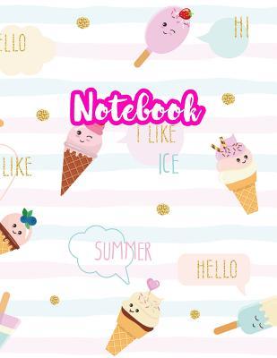 Read online Notebook: Cute Blank Lined Journal Large 8.5 x 11 Matte Cover Design with Ruled White Paper Interior (Perfect for School Notes, Girls and Boys Diary, Kids Writing Composition, Planner, College Subject, Office Use) - Product Code A4 197 - Hallie Decker | ePub