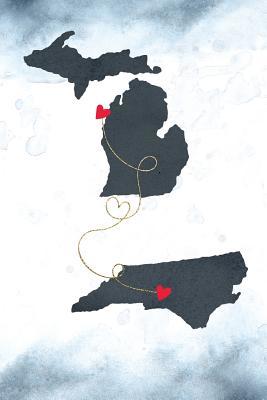 Read Michigan & North Carolina: Long Distance Out of State Notebook - Blank Lines -  file in ePub
