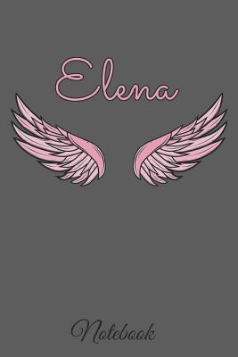 Download Elena Notebook: A beautiful personalized angel wings soft cover notebook with 100 lined pages in 6x9 inch format. Personal Diary Personalized Journal Customized Journal -  | PDF
