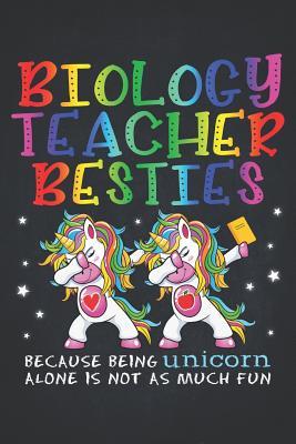 Download Unicorn Teacher: Biology Teacher Besties Teacher's Day Best Friend Composition Notebook Lightly Lined Pages Daily Journal Blank Diary Notepad Magical dabbing dance in class is best with BFF 6x9 - Magicteacher file in PDF