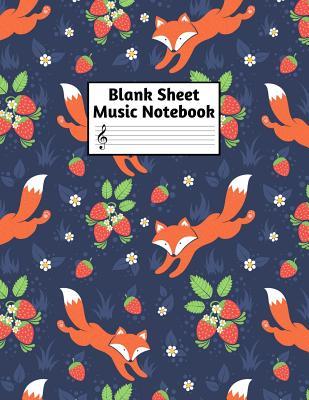 Download Blank Sheet Music Notebook: Easy Blank Staff Manuscript Book Large 8.5 X 11 Inches Musician Paper Wide 12 Staves Per Page for Piano, Flute, Violin, Guitar, Trumpet, Drums, Cello, Ukelele and other Musical Instruments - Code: A4 2338 - Julianna Leon file in ePub