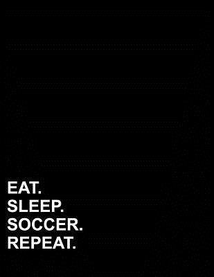Read Eat Sleep Soccer Repeat: Graph Paper Notebook: 1 cm Squares, Blank Graphing Paper with Borders -  | ePub