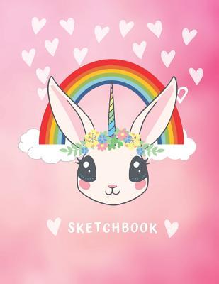 Download Sketchbook: Cute Unicorn On Pink, Large Blank Paper Sketchbook For Girls: For Drawing And Sketching, Sketch Book for Kids, 8.5x11 120 Pages -  file in PDF