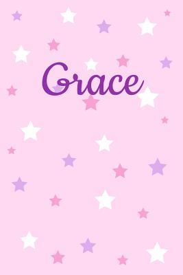 Download Grace: First Name Personalized Notebook College Ruled Journal. Pastel Pink Writing Diary with Stars Pattern for Girls, Teens and Women - Namester Publishing | PDF