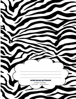 Read online Zebra Pattern: Wildlife Animal Wide Ruled Composition Note Book - Jen Sterling | PDF
