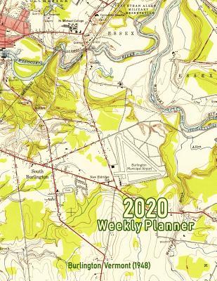 Download 2020 Weekly Planner: Burlington, Vermont (1948): Vintage Topo Map Cover -  | ePub