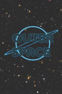 Read online Outer Space: Blank Lined Notebook ( Alien ) Black -  file in PDF