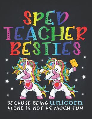 Read Unicorn Teacher: Special ED Teacher SPED Besties Teacher's Day Best Friend Composition Notebook Lightly Lined Pages Daily Journal Blank Diary Notepad Magical dabbing dance in class is best with BFF 8.5x11 - Autism | PDF