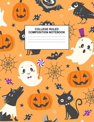Read College Ruled Composition Notebook: Cute Blank Lined Journal to Write In with White Paper Rule Pages for School Subject and Writing Pad: Design Code A4 2496 - Nifty Prints file in ePub