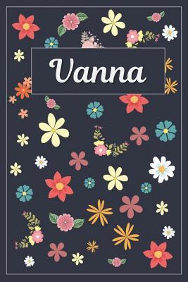 Read Vanna: Lined Writing Notebook with Personalized Name 120 Pages 6x9 Flowers -  | ePub