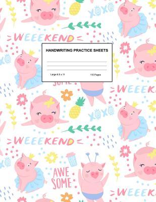 Download Handwriting Practice Sheets: Cute Blank Lined Paper Notebook for Writing Exercise and Cursive Worksheets - Perfect Workbook for Preschool, Kindergarten, 1st, 2nd, 3rd and 4th Grade Kids - Product Code A4 5167 - Rhianna Huffman | PDF