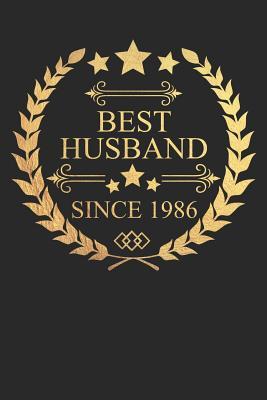 Read online Best Husband Since 1986: Husband Gift Notebook, Wedding Anniversary Gift, Softcover (6x9 in) with 120 Dot Grid Pages - Madoef Gifts file in ePub