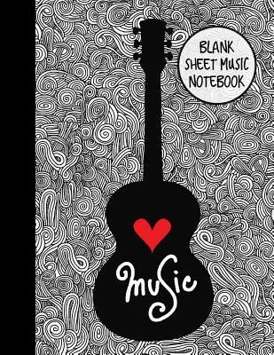 Download Blank Sheet Music Notebook: Songwriting Journal With Guitar Tabs - Music Manuscript file in ePub