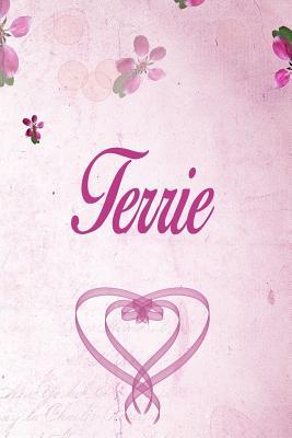 Read online Terrie: Personalized Name Notebook/Journal Gift For Women & Girls 100 Pages (Pink Floral Design) for School, Writing Poetry, Diary to Write in, Gratitude Writing, Daily Journal or a Dream Journal. - Personalized Name Publishers | PDF
