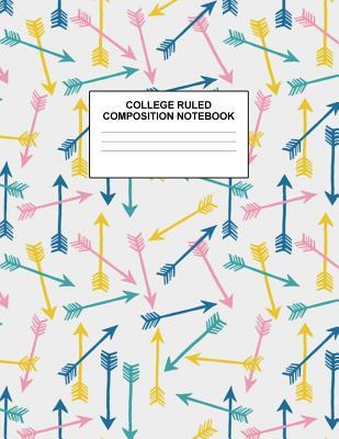 Read College Ruled Composition Notebook: Cute Blank Lined Journal to Write In with White Paper Rule Pages for School Subject and Writing Pad: Design Code A4 3593 - Nifty Prints file in PDF