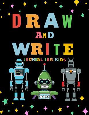 Read Draw and Write Journal for Kids: Robot Theme Writing Drawing Primary Composition Notebook - Light Feather Journals file in ePub