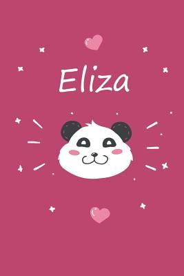 Read online Eliza: A cute personalized panda notebook/ diary for girls and women, with 100 lined pages in 6x9 inch format. Personal Diary Personalized Journal Customized Journal -  file in ePub