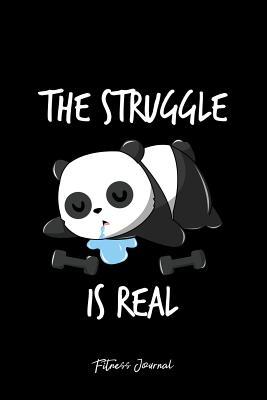 Download Fitness Journal: Dot Grid Gift Idea - Funny Panda Work-out Gym Exercise Shirt Gift Fitness Journal - Black Dotted Diary, Planner, Gratitude, Writing, Travel, Goal, Bullet Notebook 6x9 120 pages -  file in PDF