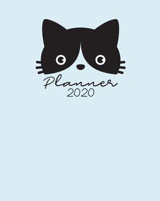 Download Planner 2020: 2020 Weekly Planner. Monthly Calendars, Daily Schedule, Important Dates, Mood Tracker, Goals and Thoughts all in One! Cute Cat Cover -  | PDF