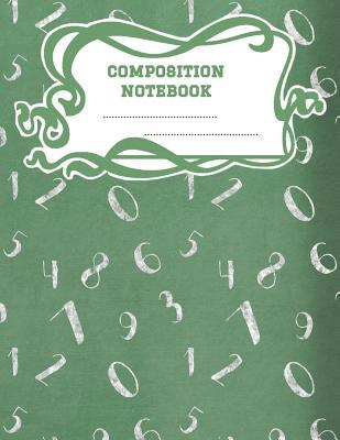 Read online Composition Notebook: A 8.5x11 Inch Matte Softcover Paperback Notebook Graph Paper Journal - 120 pages 5x5 Grids -Green Chalkboard Numbers -  file in PDF