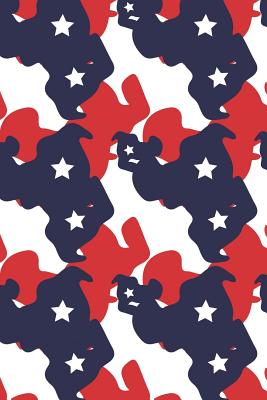 Download Patriotic Pattern - United States Of America 122: Blank Sketch Paper Notebook with frame for Patriots and Locals - Merica Publications file in PDF