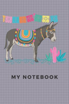 Read online My Notebook: 110 Blank Pages Donkey Animal School Notebook, Sketchbook, Creative Doodling Perfect for Drawing Writing Painting For Class and Home -  file in PDF