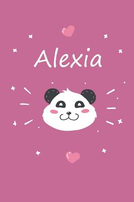 Read online Alexia: A cute personalized panda notebook/ diary for girls and women, with 100 lined pages in 6x9 inch format. Personal Diary Personalized Journal Customized Journal -  | ePub