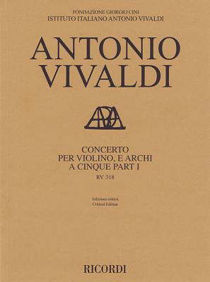 Read online Concerto RV 813 for Violin and Strings in Five Parts: Critical Edition Practical Series Score - Antonio Vivaldi | PDF